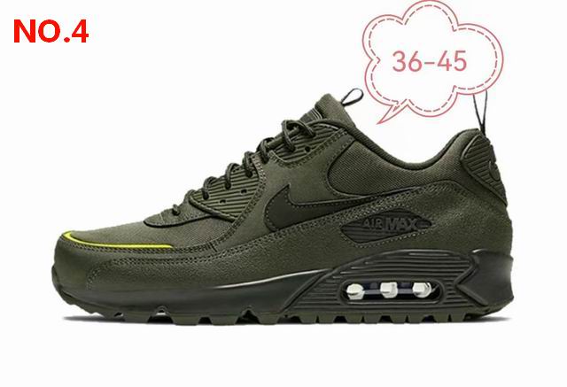 Nike Air Max 90 Women Shoes Olive;